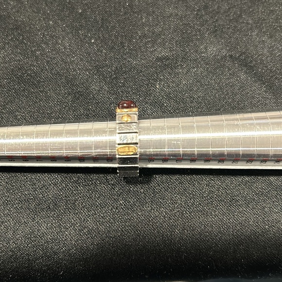 Manuel Zed gold and stainless ring - Picture 2 of 3